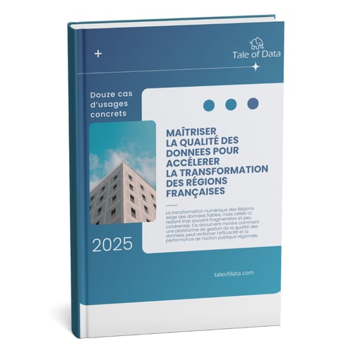 Région Francaise Maitrise de la Qualité des données Cover livre blanc