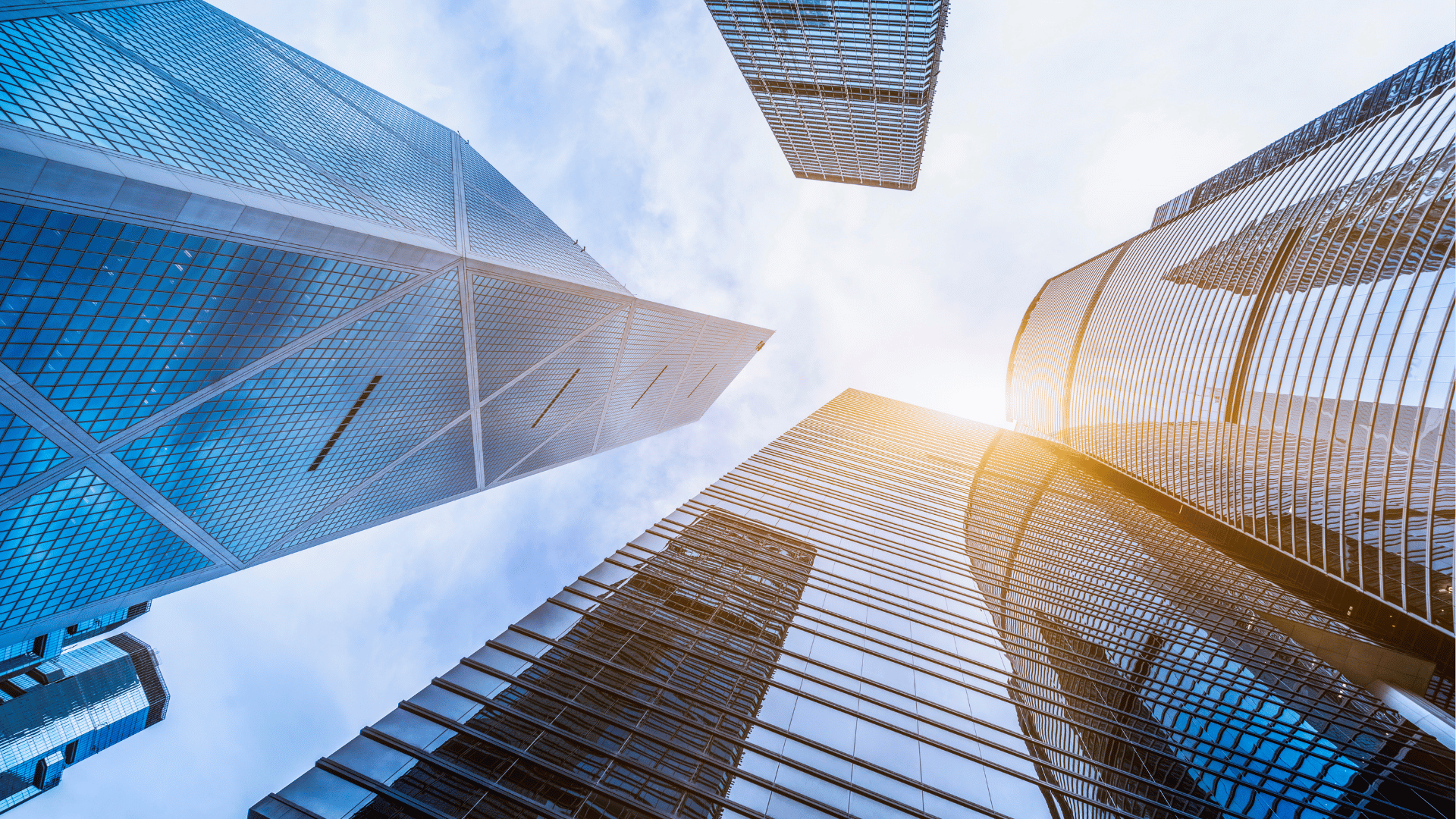 Modern skyscrapers symbolizing business growth through data partnership